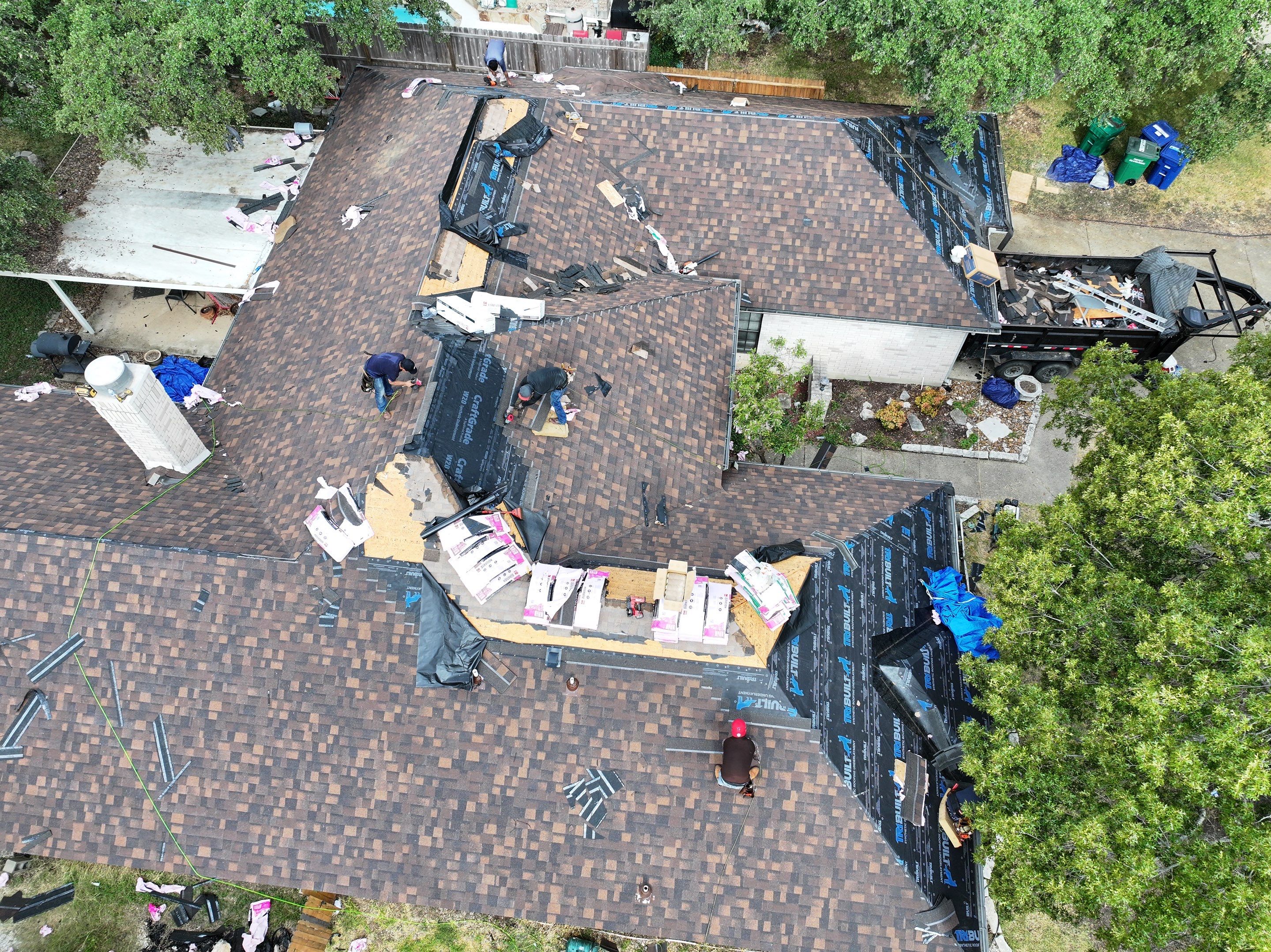 Stone Oak Project in San Antonio, TX by Premier Roofing and Contracting