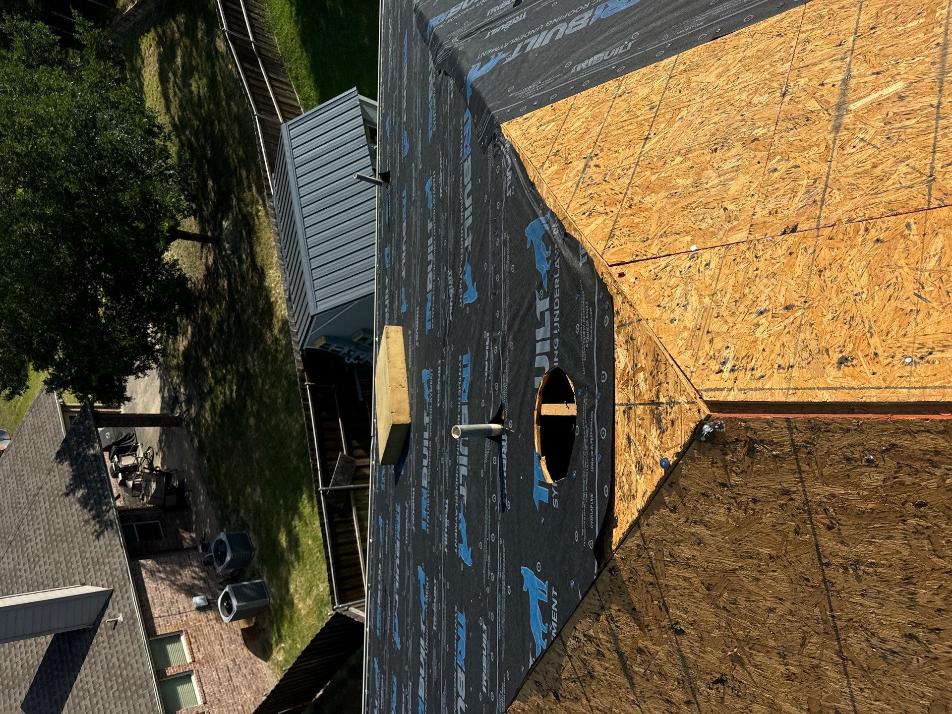 Project in Weatherford by Lonestar Roofing and Restoration LLC.