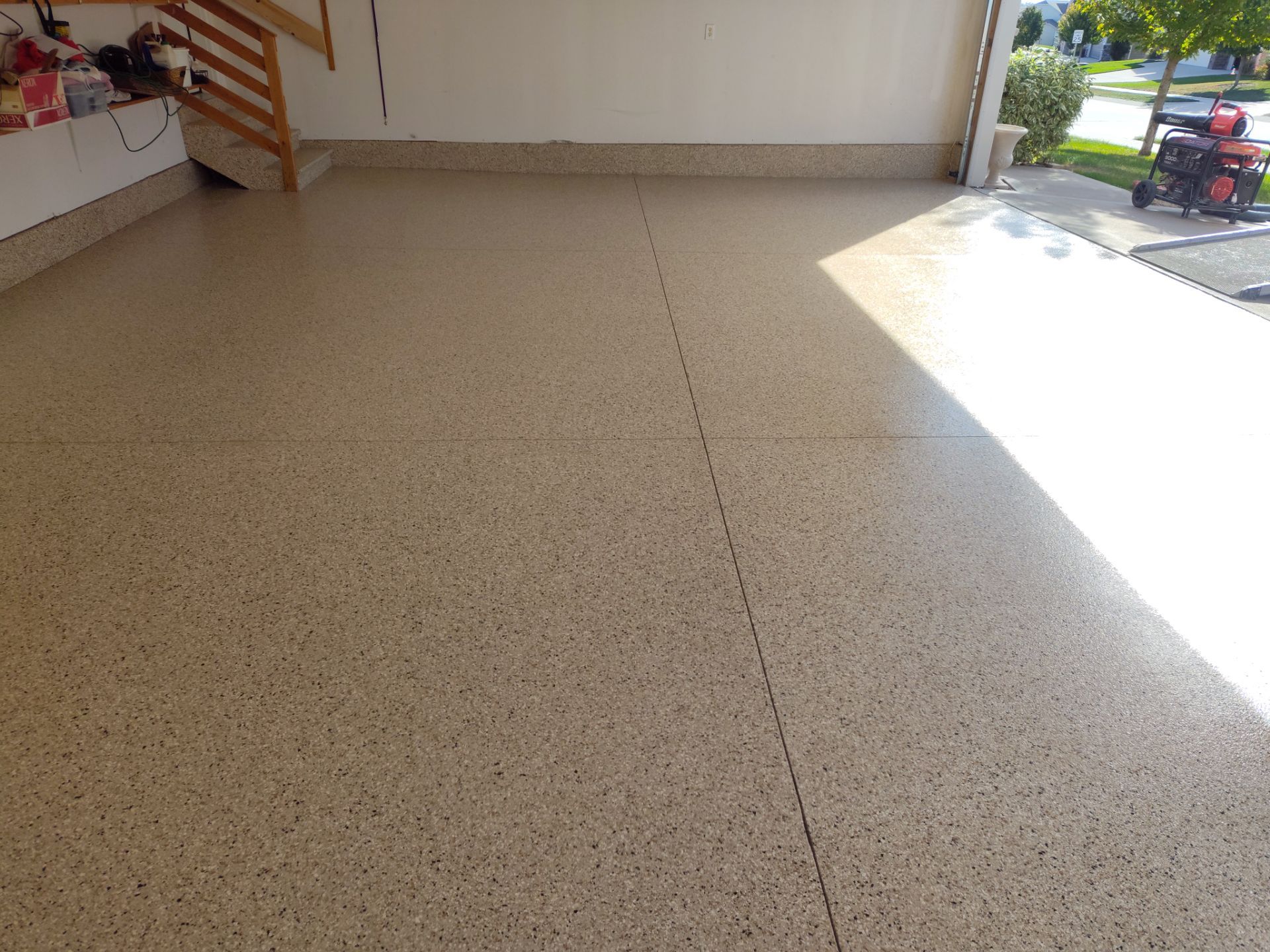 Waukee Floor Coating Built to Last by Revival Concrete Coatings, LLC
