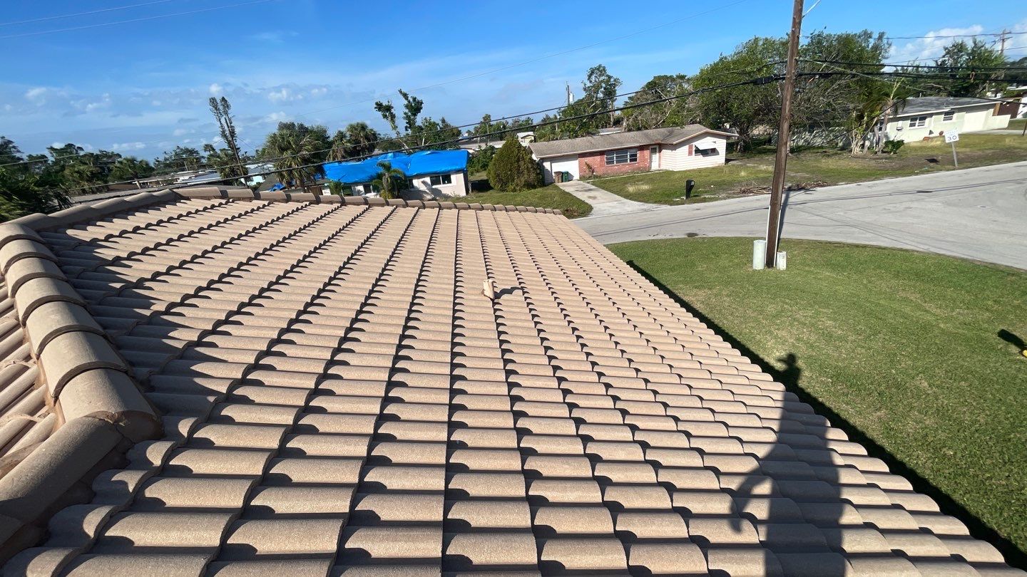 Residential Roofing Repair using Concrete Tile by Four Peaks Roofing