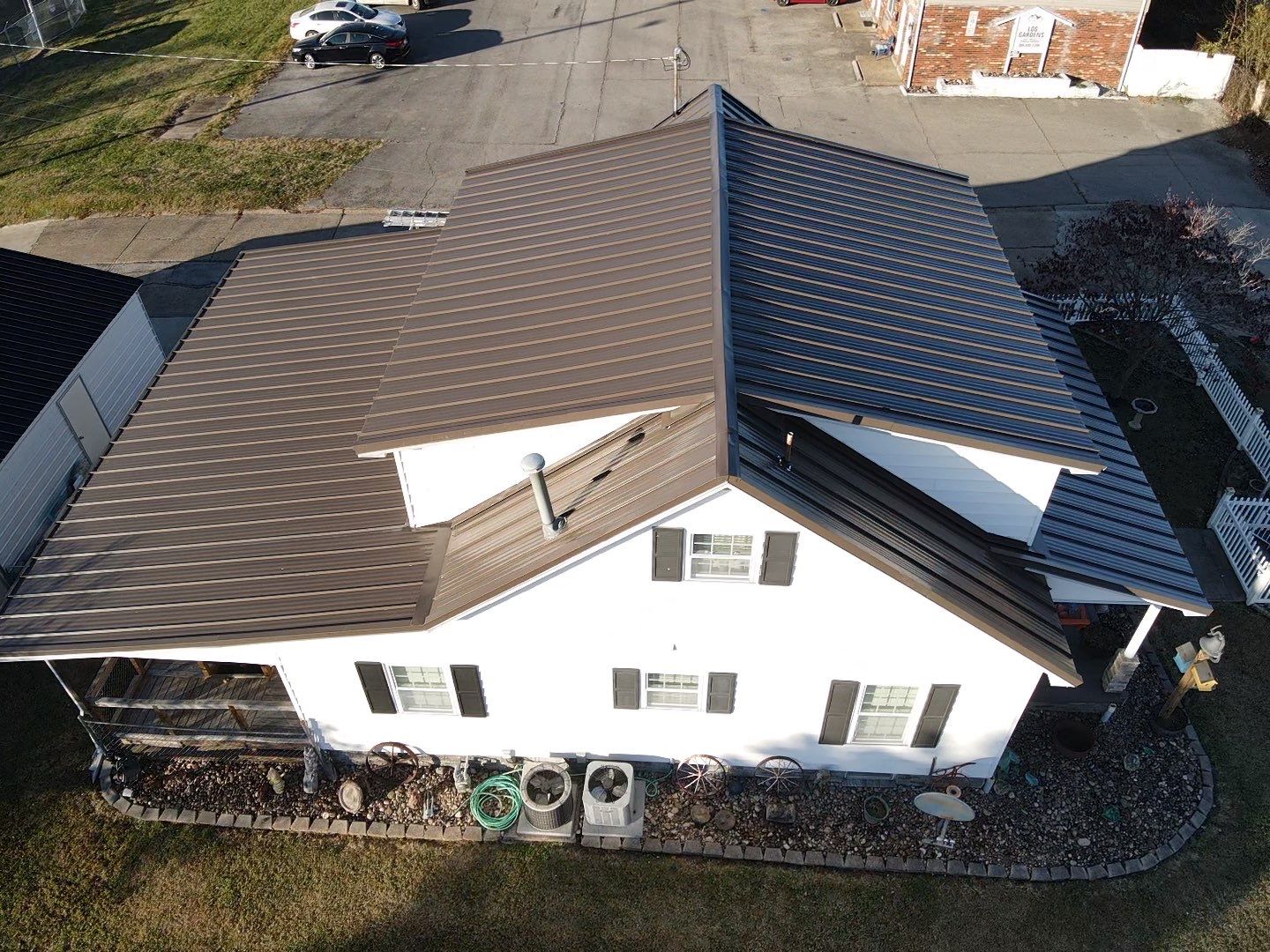 Residential Roofing Installation using Standing Seam Metal - 4766 by Rainstoppers Roofing