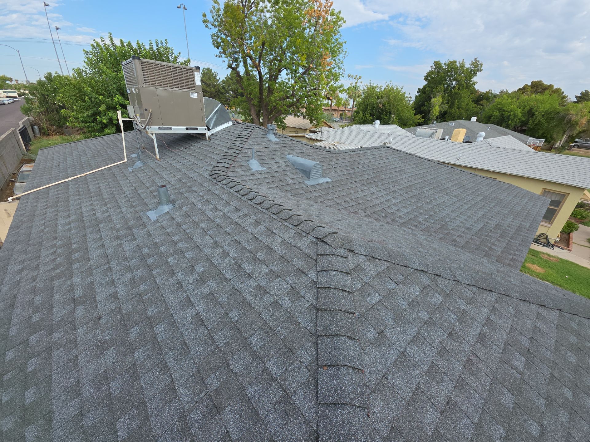Residential Roof Install using GAF by Weather-Tite Roofing