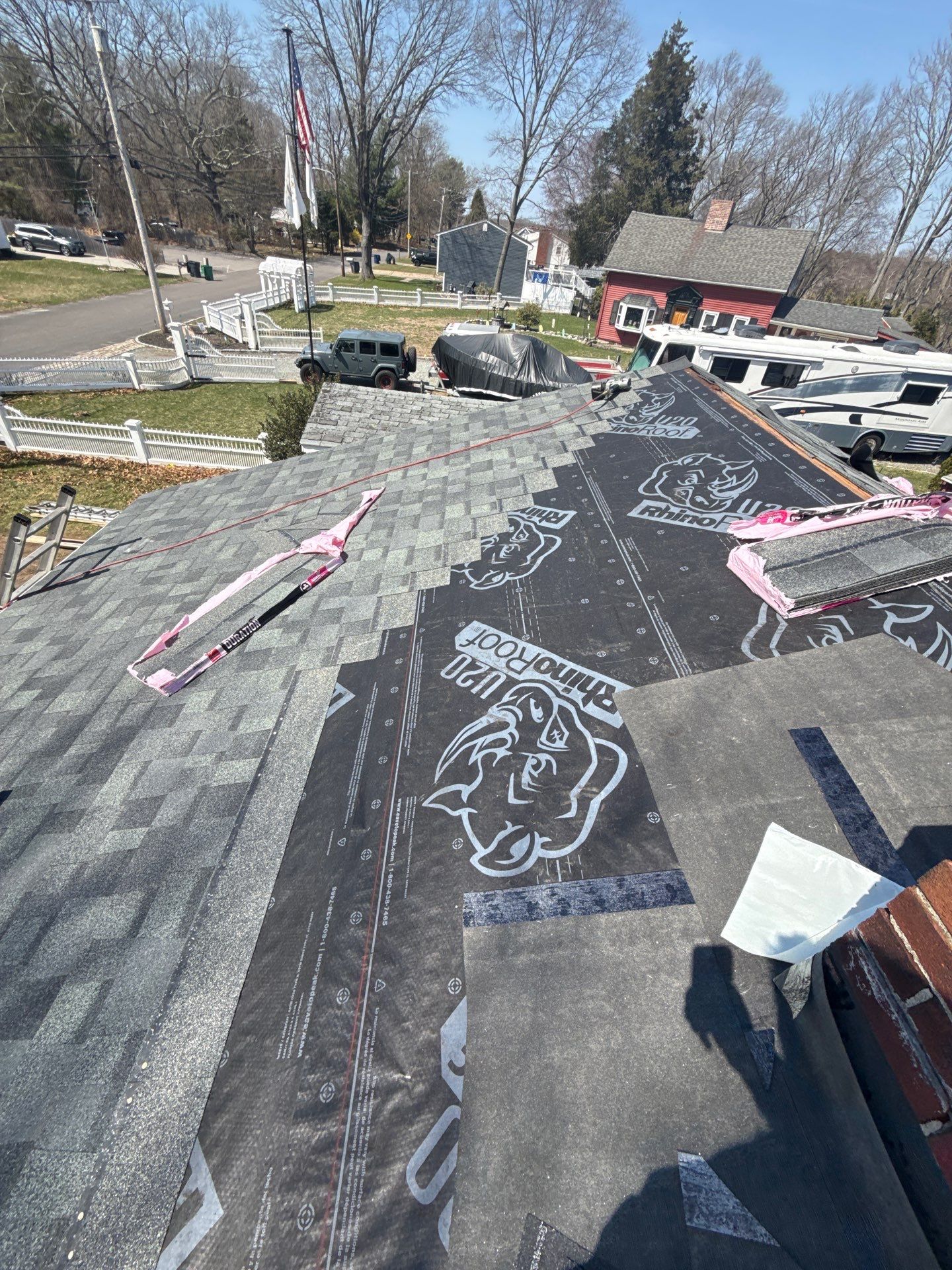 Full Roof Replacement in Warwick, RI – Owens Corning Duration, Estate Gray by JOHNNYS PRO