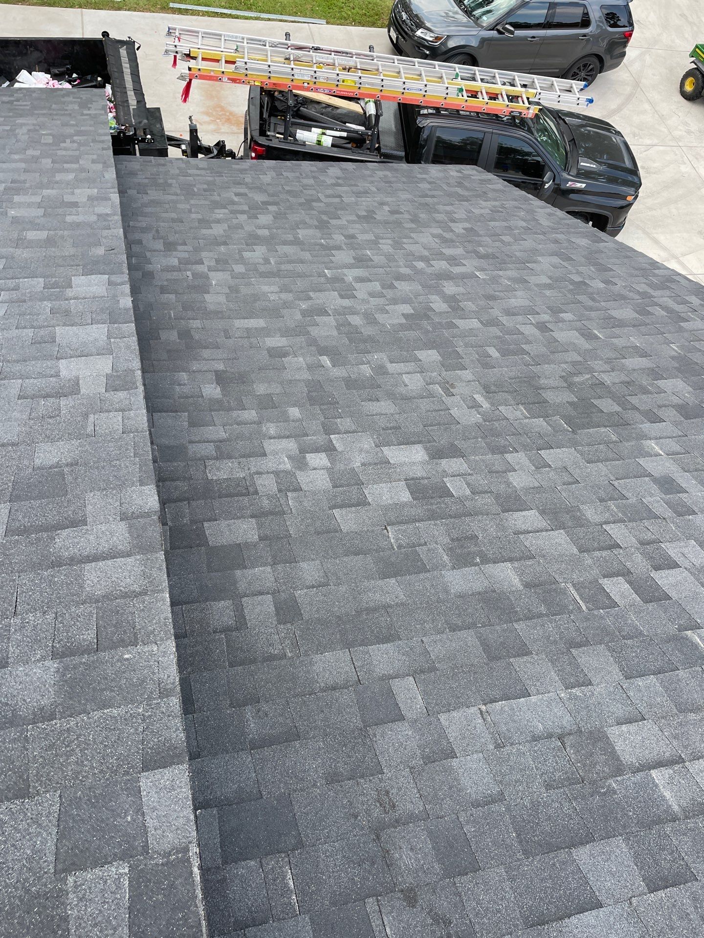 Residential Roofing Installation using Owen's Corning Duration (Lifetime) Shingles by Roof Repair Company