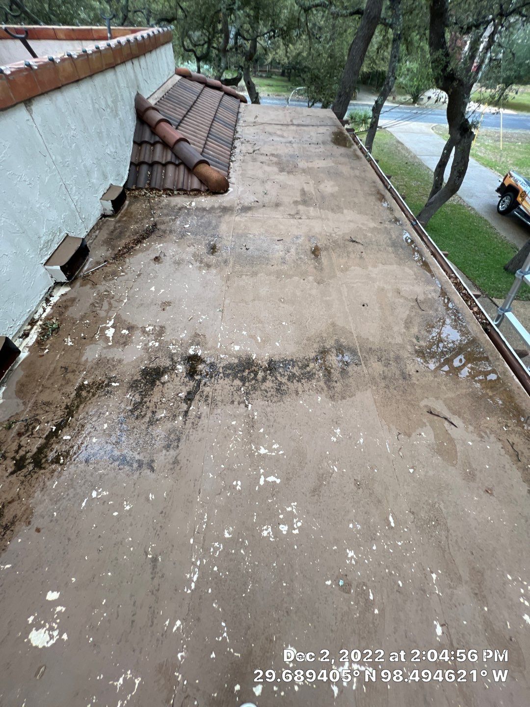 Residential Flat Roof Replacement using Mulehide Modified Bitumen Roofing by Premier Roofing and Contracting
