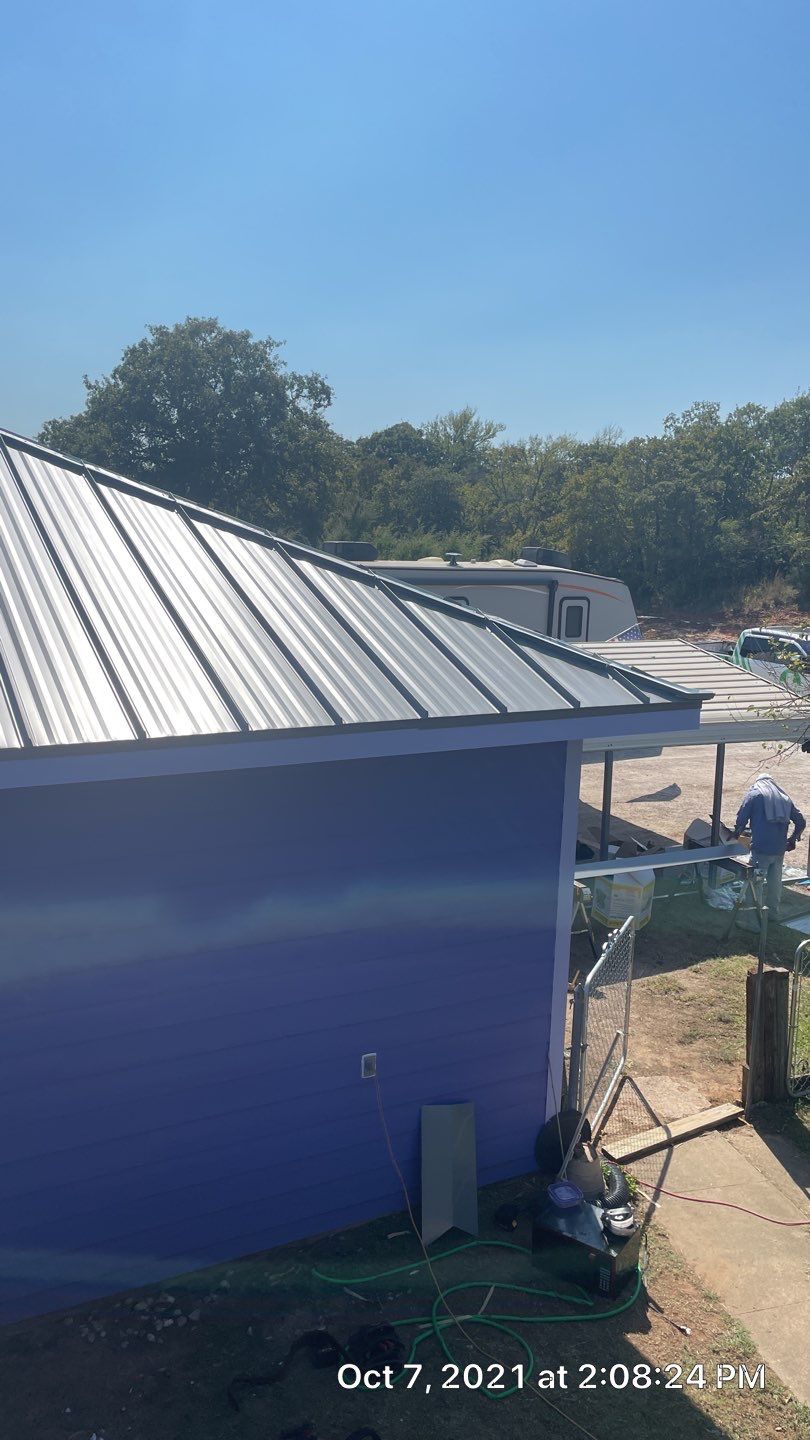 Metal Roof project by Springtree Restoration