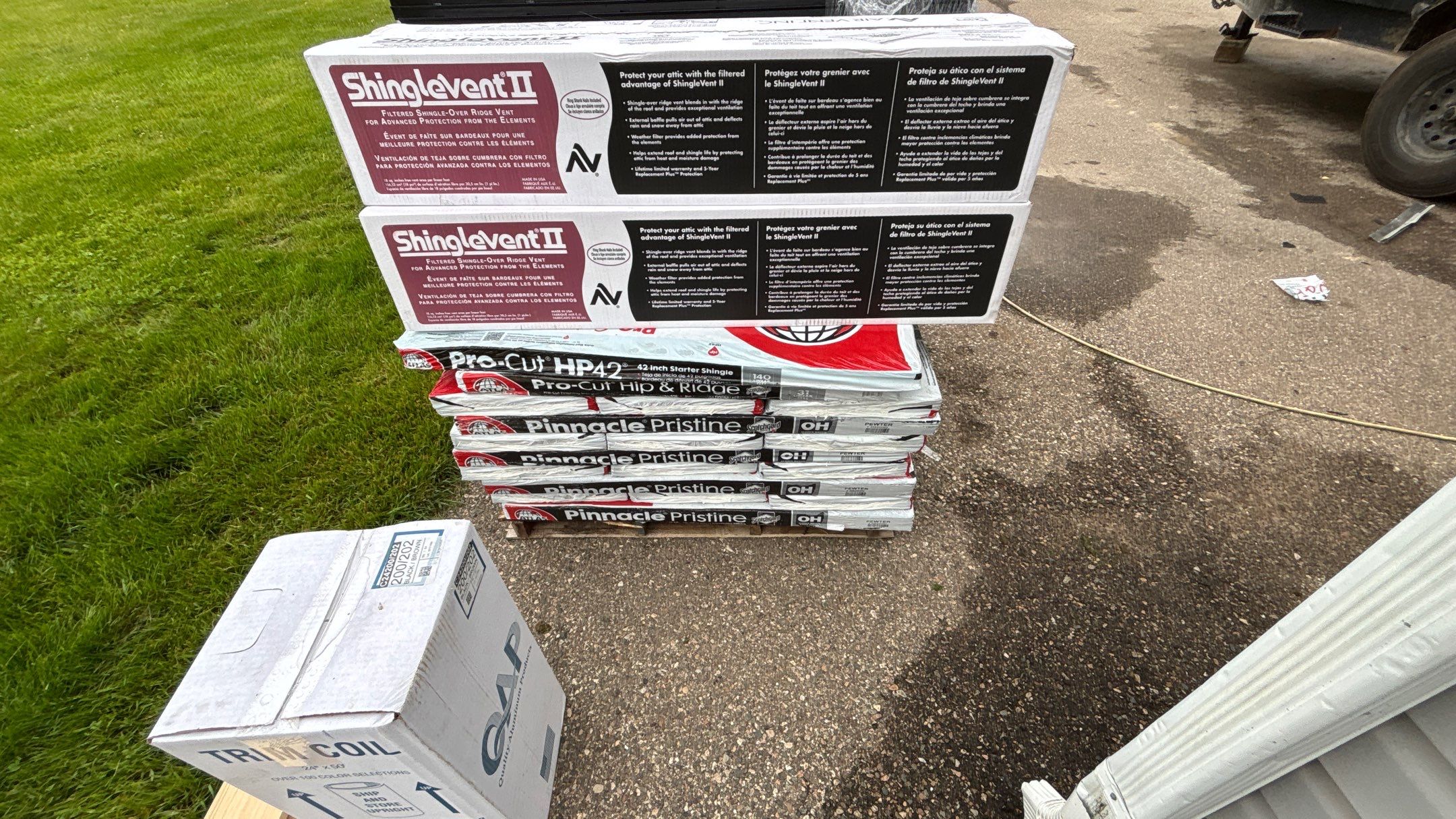 Roof Replacement using Atlas Pinnacle Pristine Pewter by 180 Contractors