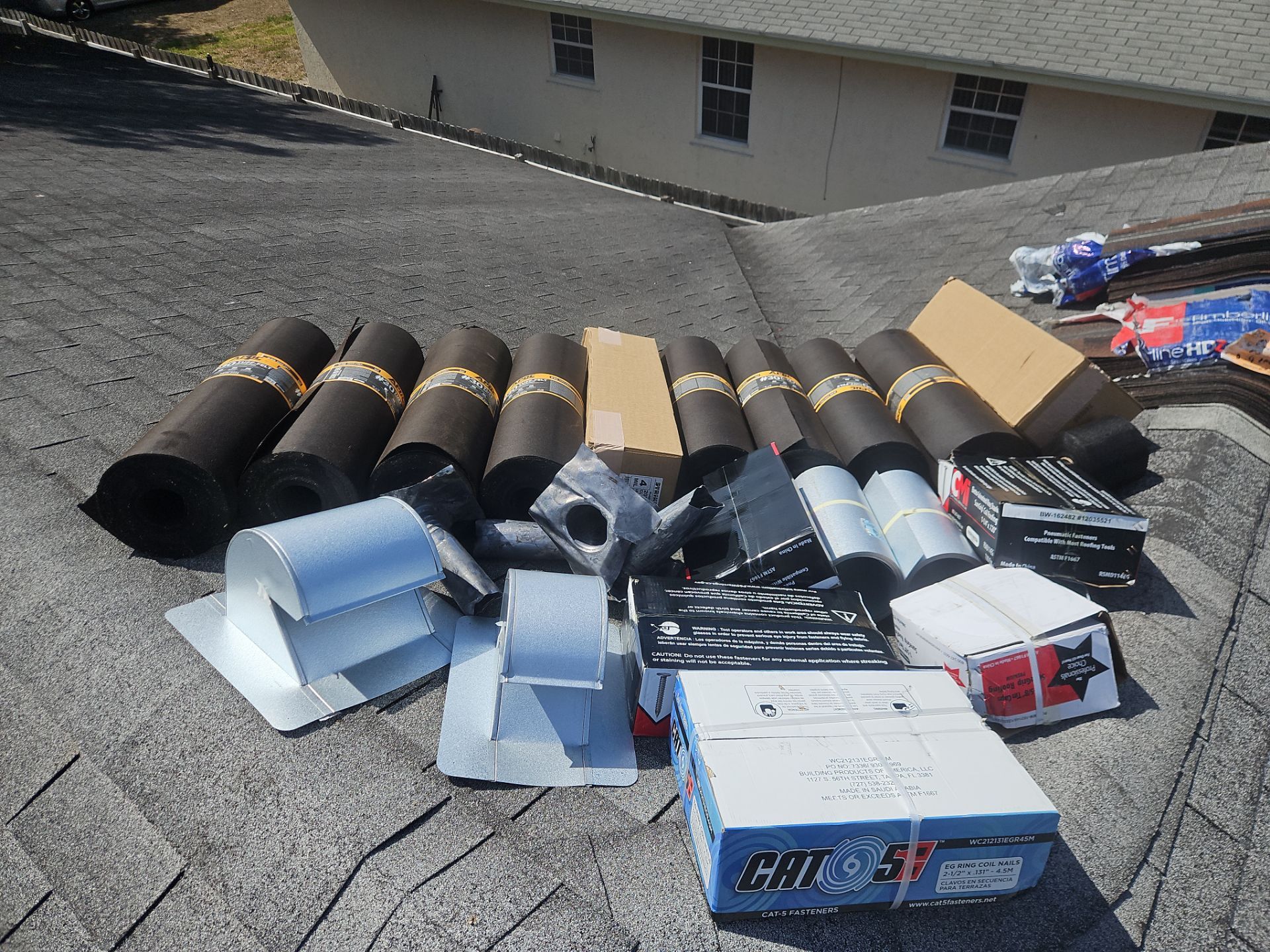 Residential Roofing Installation using GAF by BLUES BROTHERS CONSTRUCTION CORP