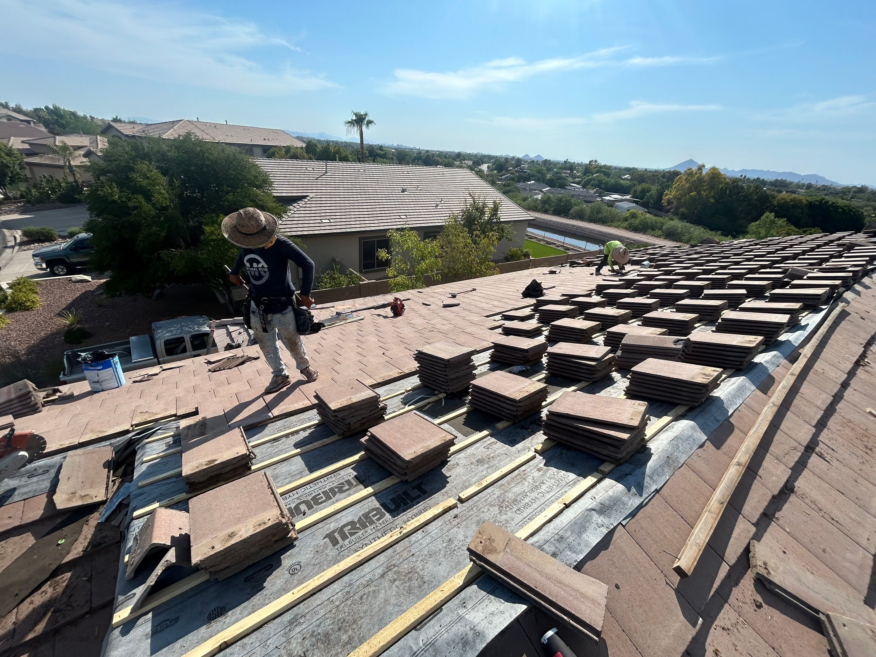 Marsha's Full Re-Roof by All Storm Roofing & Construction