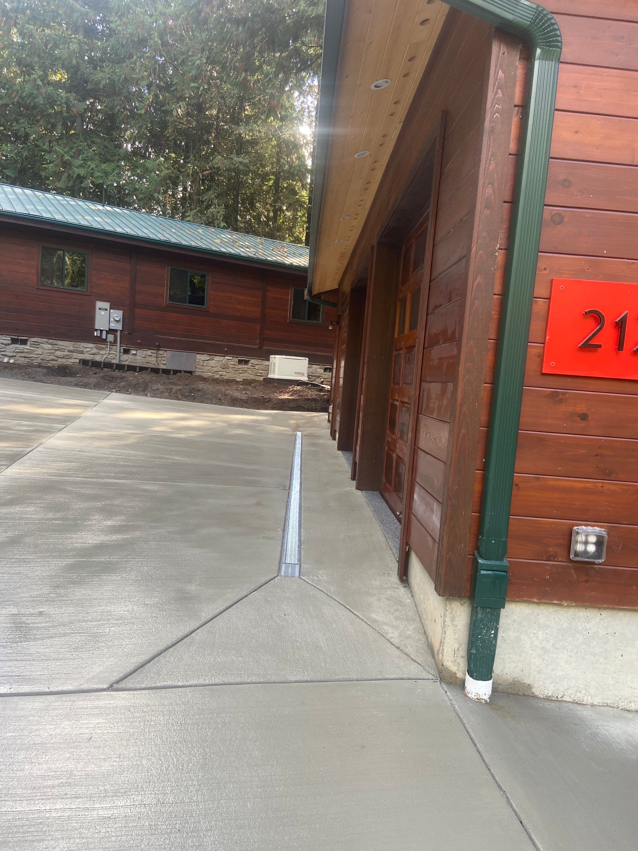 Pia | Custom Concrete Driveway, Walkway & Floating Steps by Jireh Asphalt & Concrete Inc 