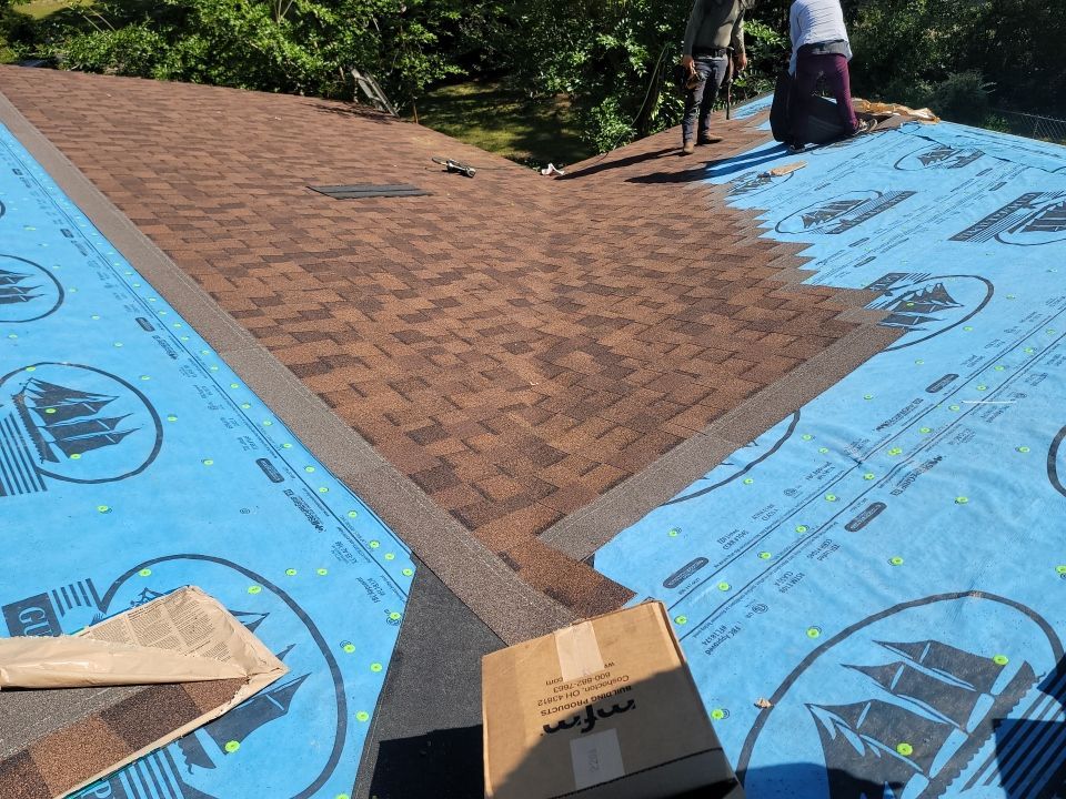 Residential Roofing Repair using Roof Replacement by American Roofing & Construction LLC