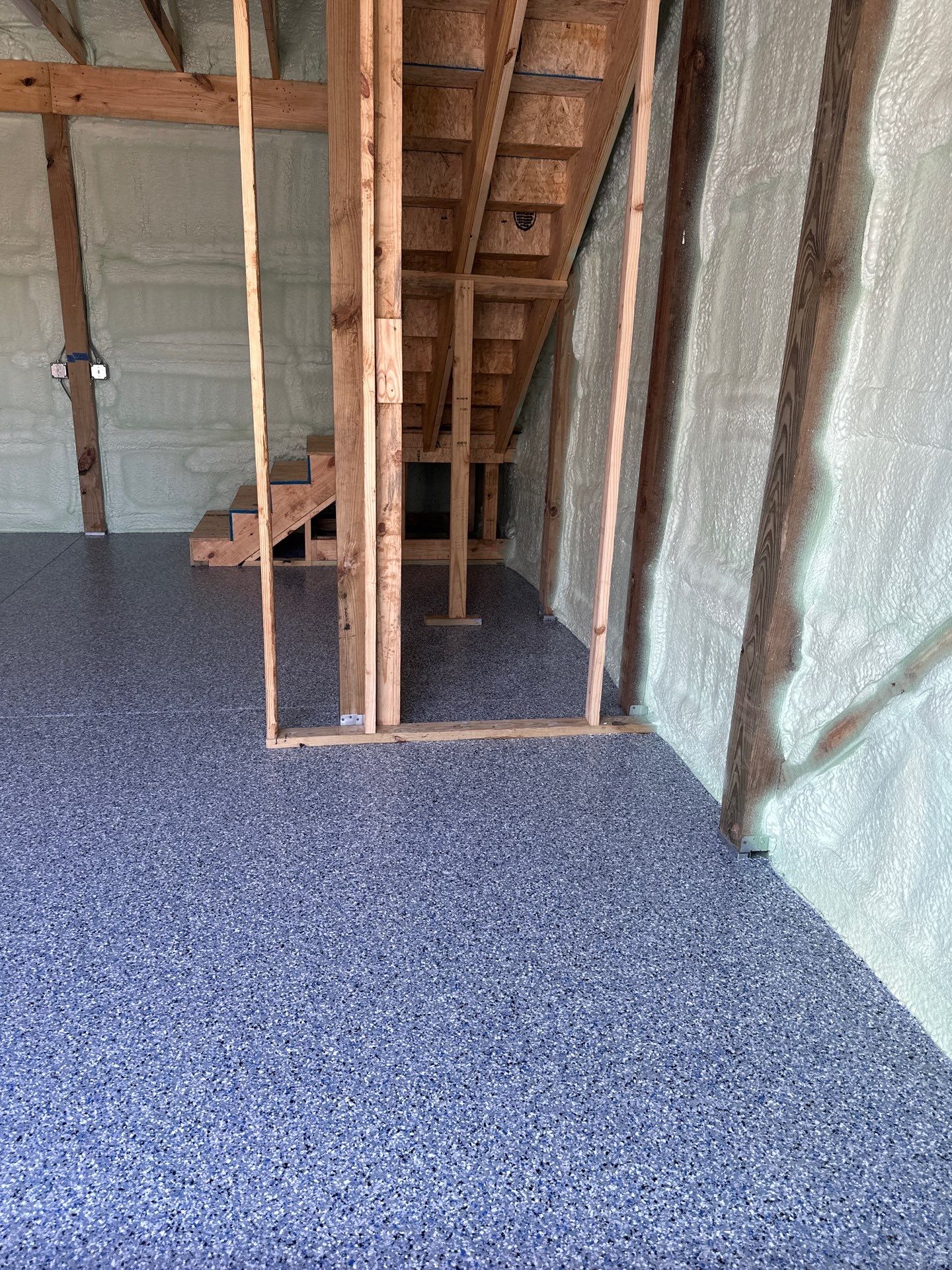 Garage Floor Coating using Steamboat by My Garage Floor Guys