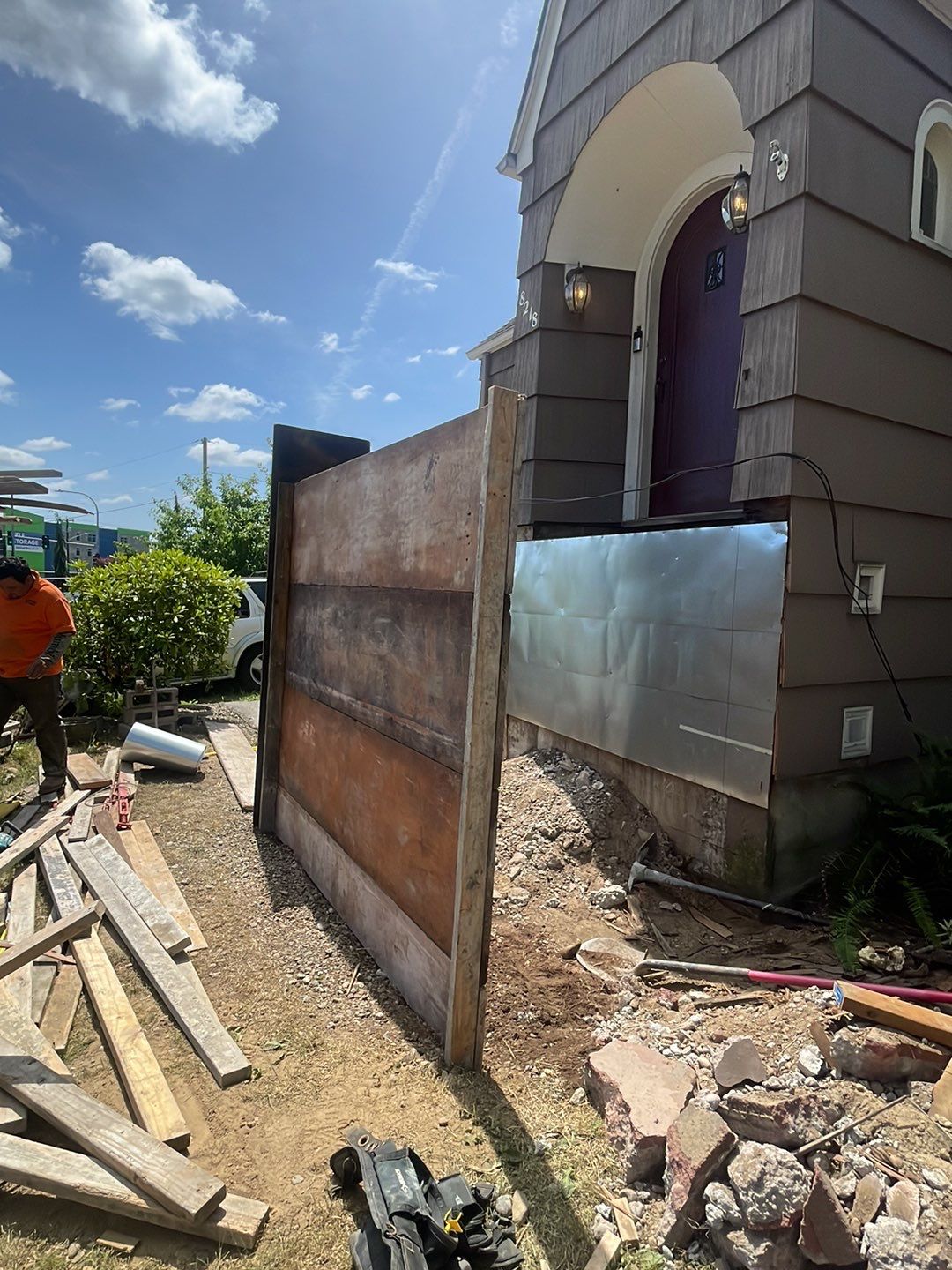 Cheyanne | Concrete Wall & Stairs  by Jireh Asphalt & Concrete Inc 