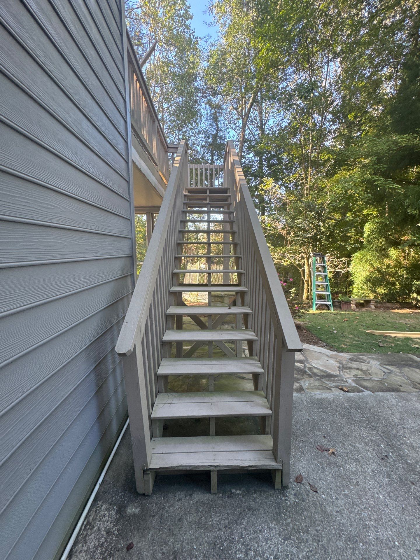 Custom Multi-Level Composite Deck and Sunroom Addition in Suwanee by Swift Home Renovations 