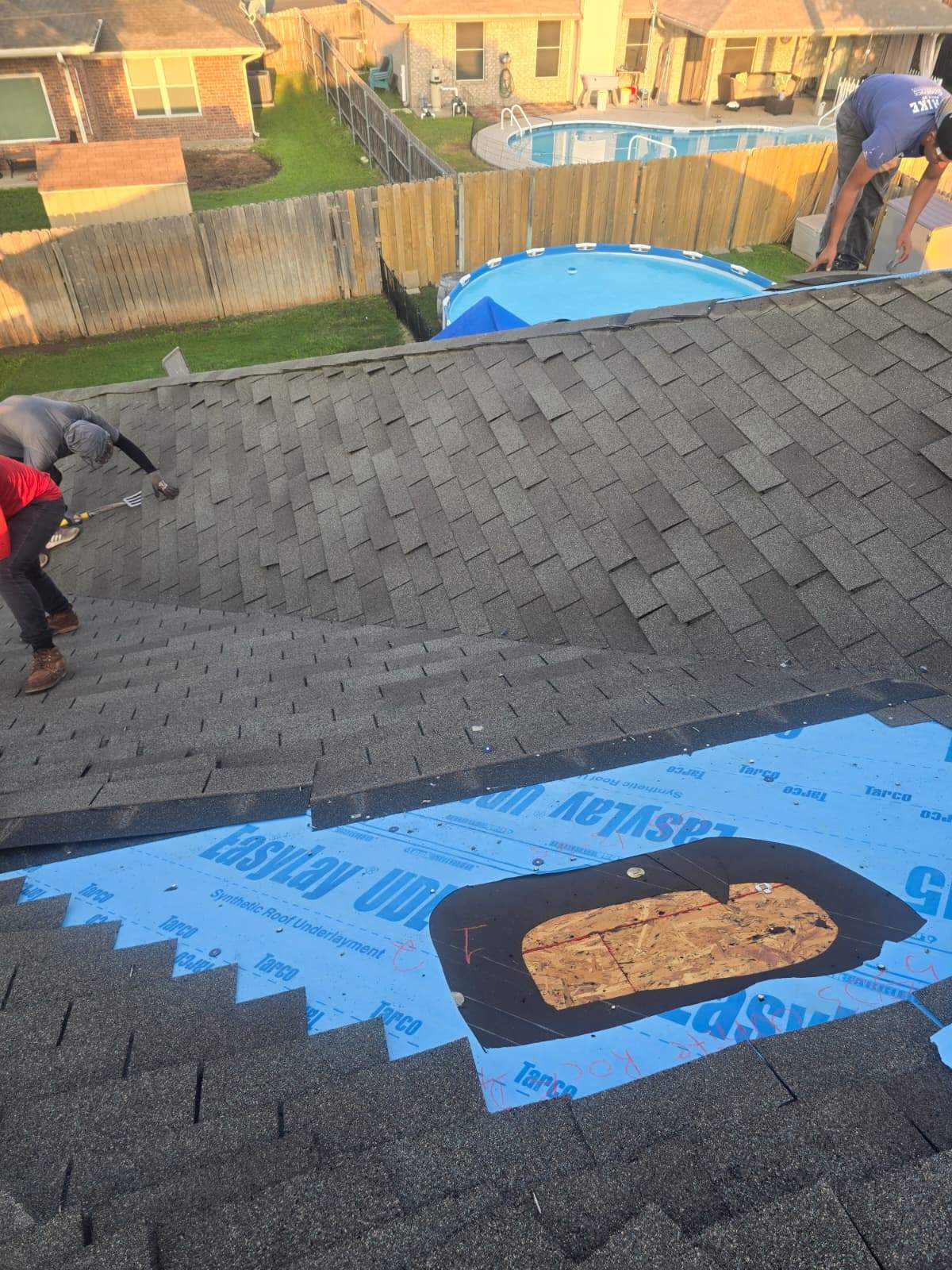Complete Roof Replacement, Gutter Installation, Chimney Repair, and Window Replacement by Caliber Restoration LLC