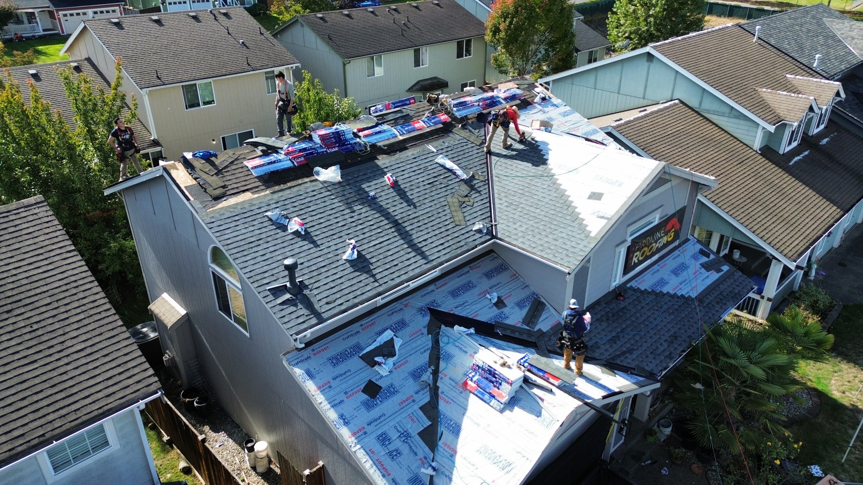 Spanaway WA, GAF Timberline HDZ, Pewter gray by Proline Roofing & Restoration LLC
