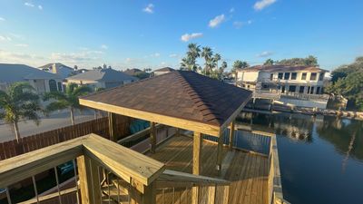 Pergola Roof Installation 