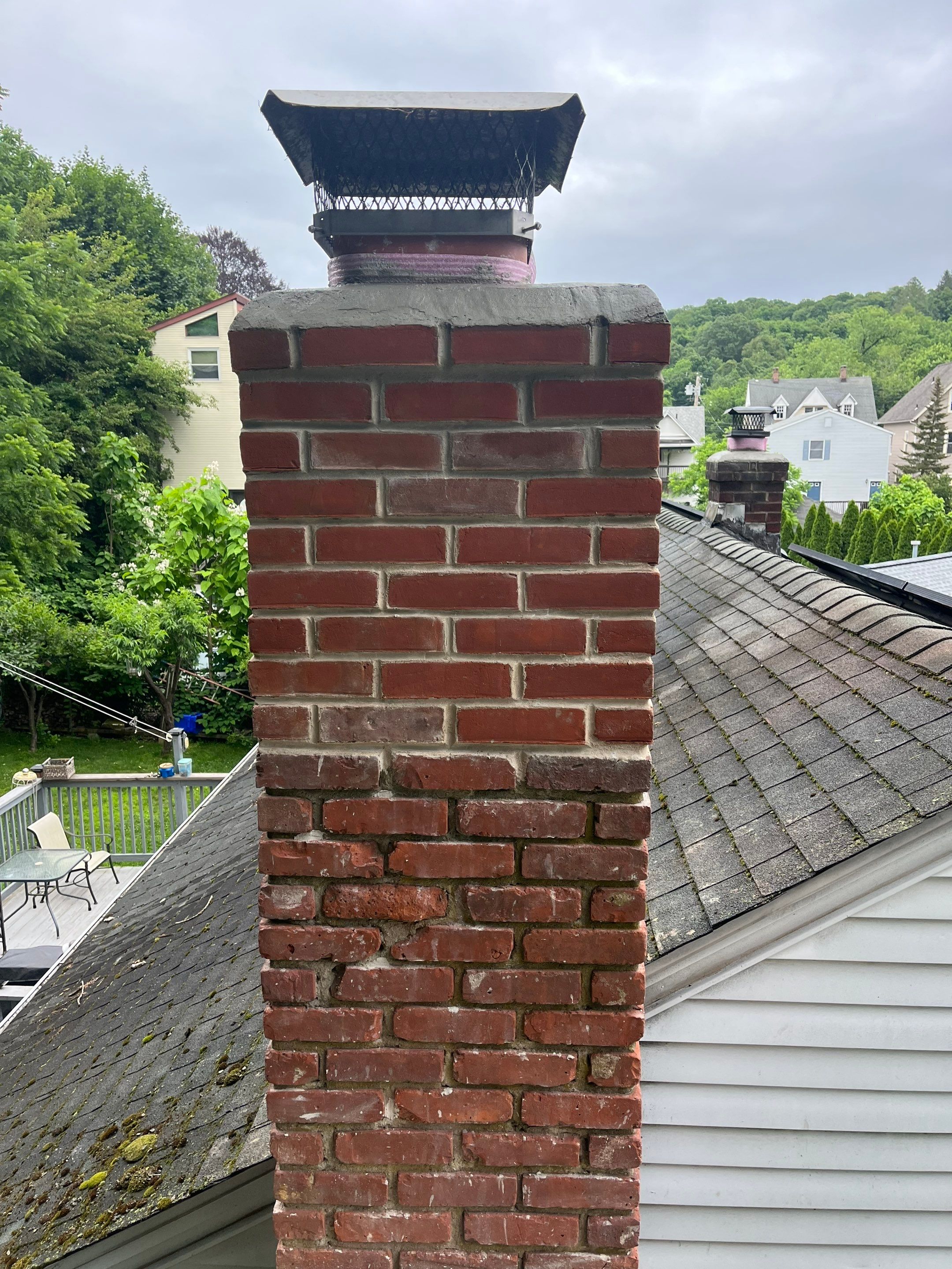 New Siding & Partial Chimney Rebuild by Regal Renovations