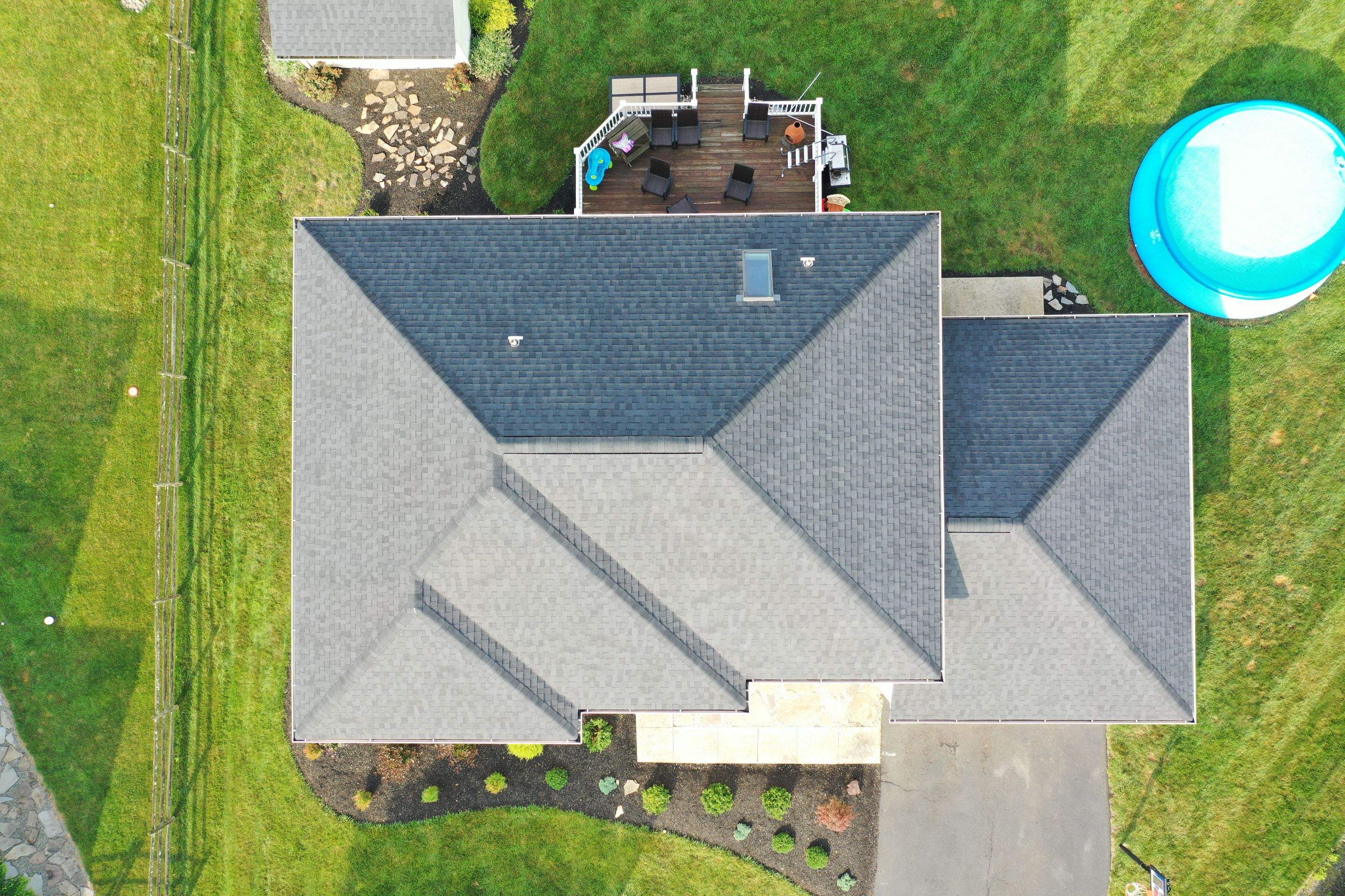 Roofing Installation using CertainTeed Landmark - Moire Black by Storm Guard of Ches-Mont PA