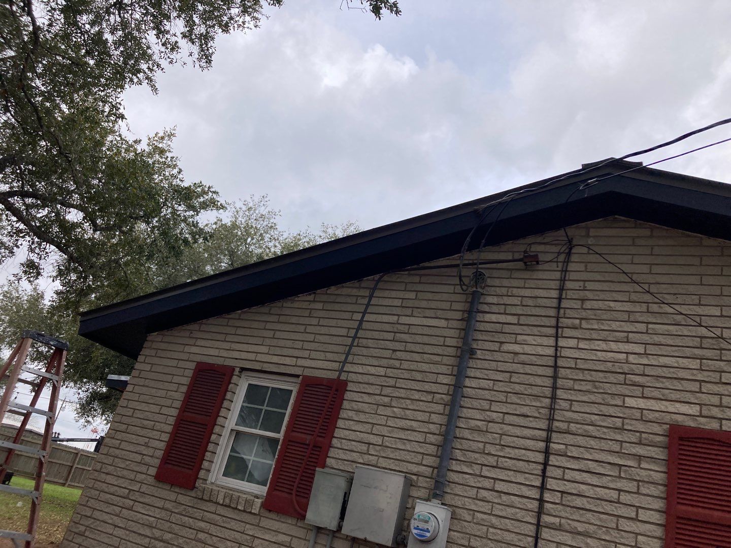 Beeville Backporch sittin' by Bayfront Roofing and Construction