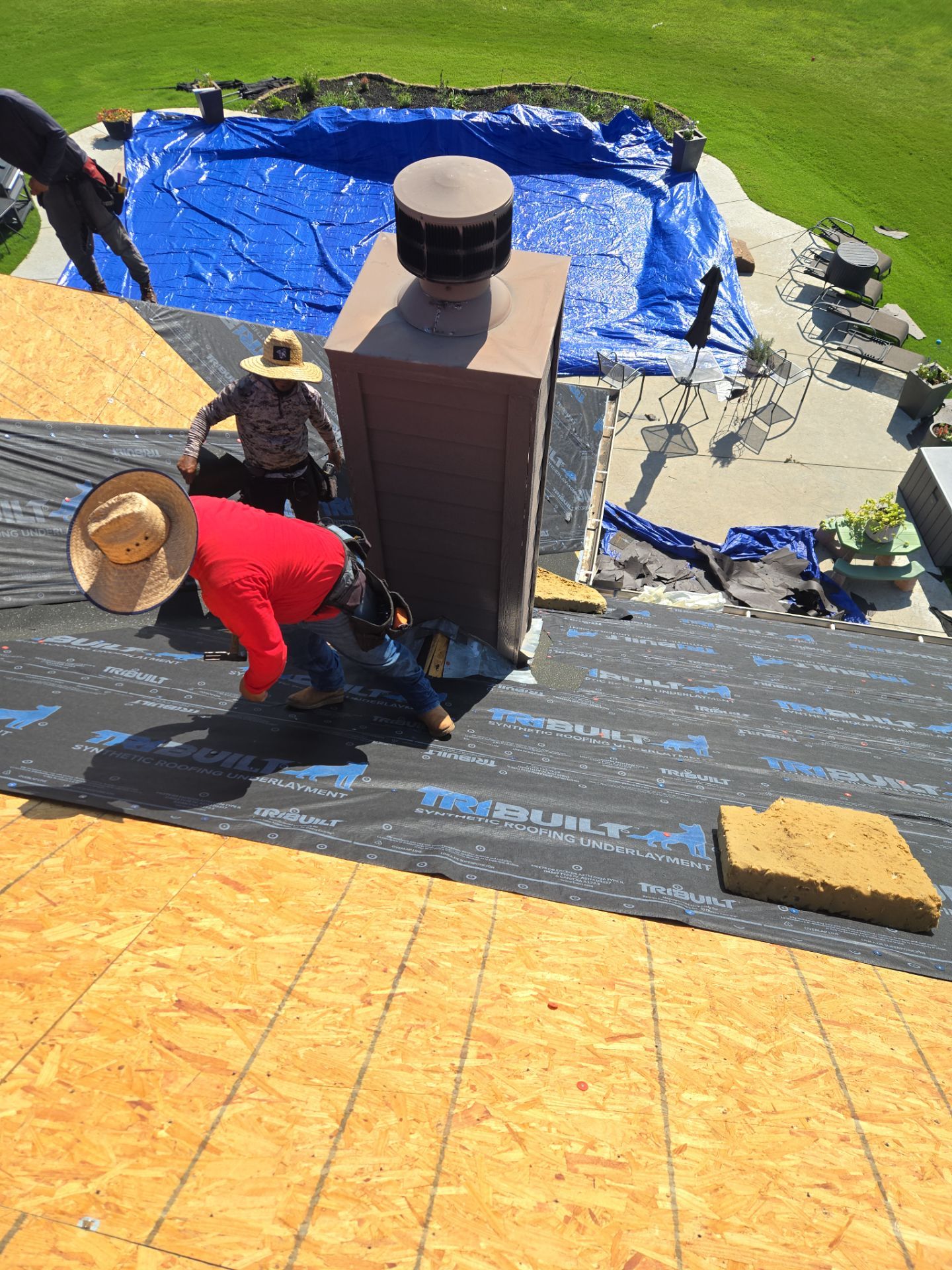 Project in Azle by Lonestar Roofing and Restoration LLC.