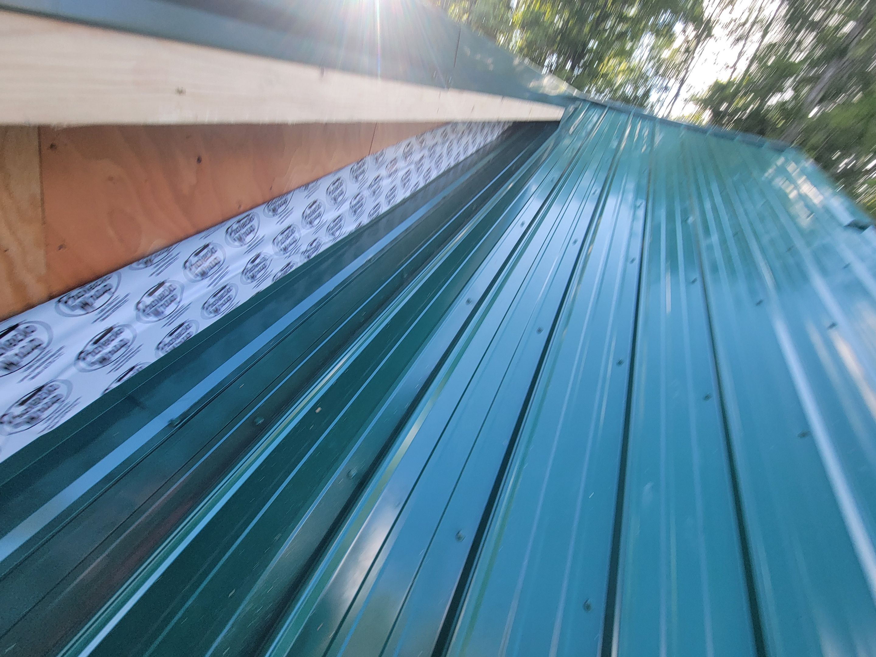 New Metal Roof using All Thats Metal 29g Currigated  by The B.A.R Roofing