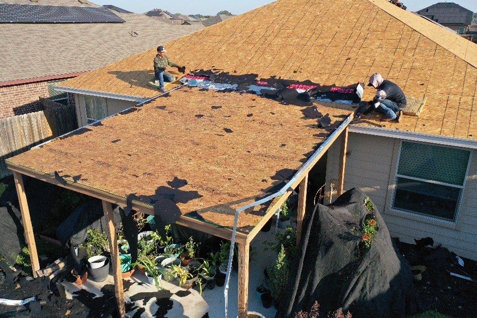 Killeen, TX - Roof installation and fence staining by DT Roofing - Seth Wells