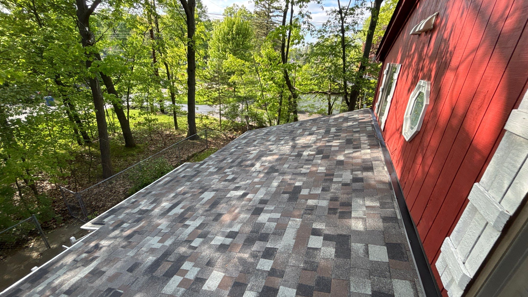 Roof Replacement using Owens Corning Storm Cloud by 180 Contractors