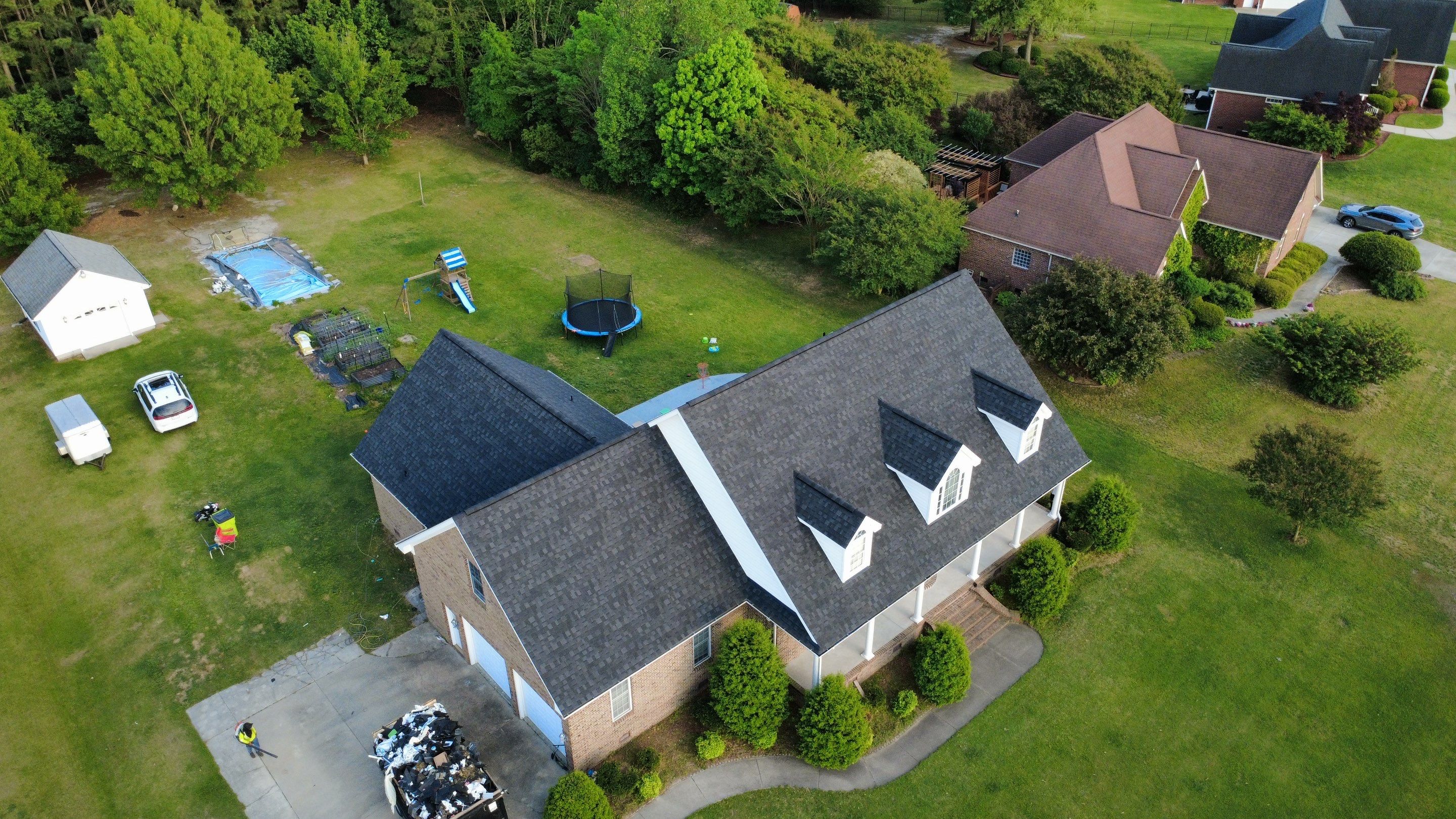 IKO Dynasty Granite Black by Alpha Sky Roofing