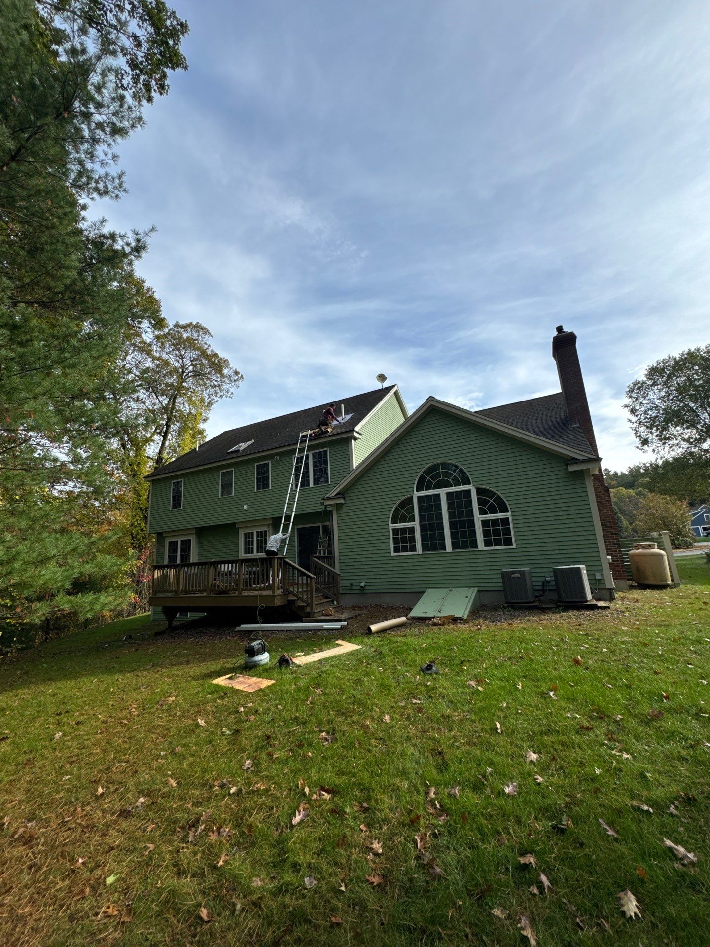 Pipe Boot Leak Repair & Gutter Replacement | Littleton, MA by Mighty Dog Roofing of Greater Middlesex County