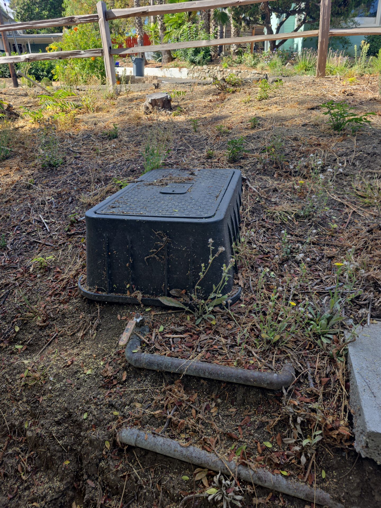 Inspection of Outdoor Water Valves by Us Plumbing 