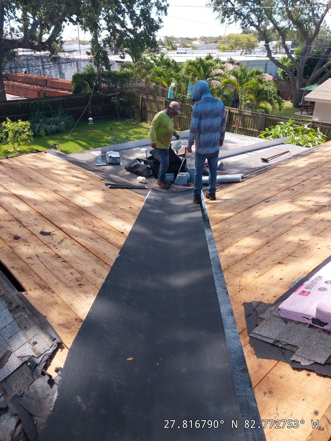 Project in St. Petersburg 33708 by Mitchell Roofing Company LLC 