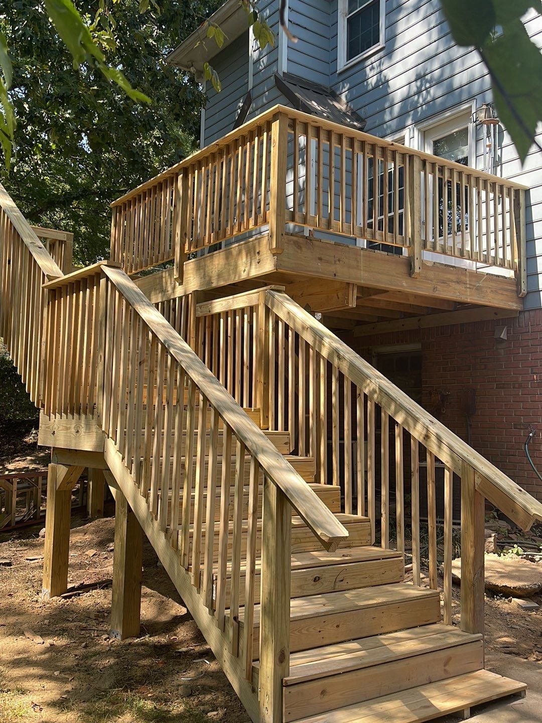 Russet Cove Circle - Deck Installation by Pillar and Pine