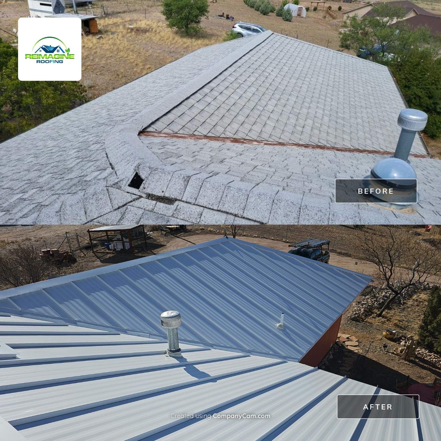 Arctic White Standing Seam by Reimagine Roofing