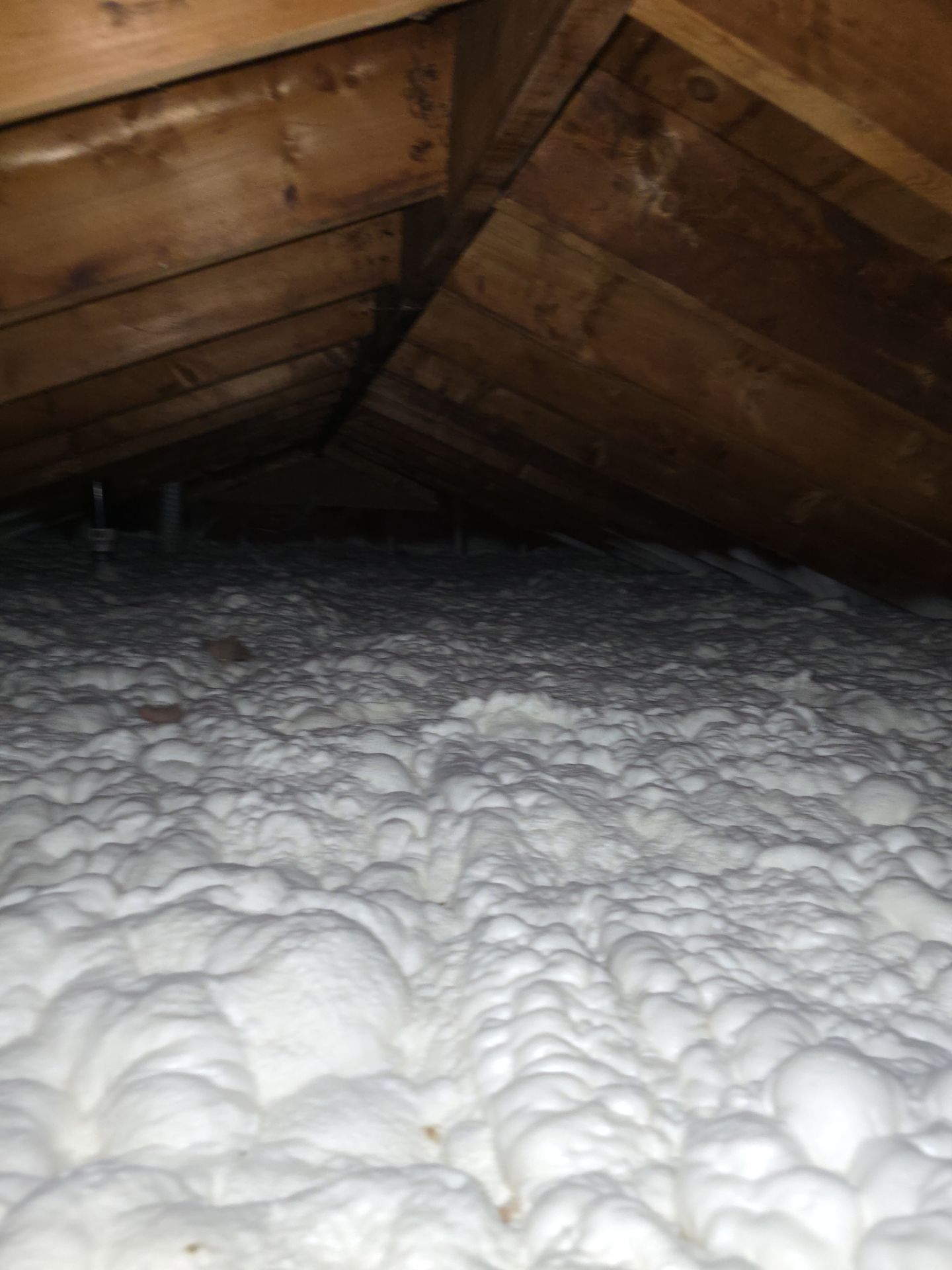 Basement Exterior Walls using Closed Cell Spray Foam by NYS Foam & Energy