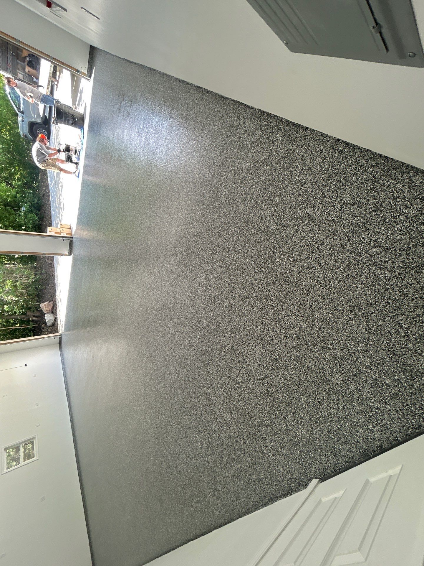 Brashed Gray by Granite Garage Floors