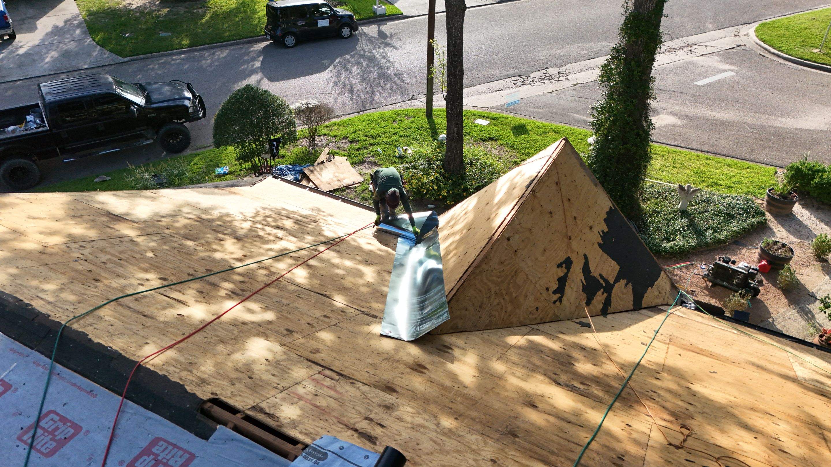 Roof Replacement with Fascia & Soffit Repairs — Conroe, TX by PL Roofing & SB Roofing, LLC.