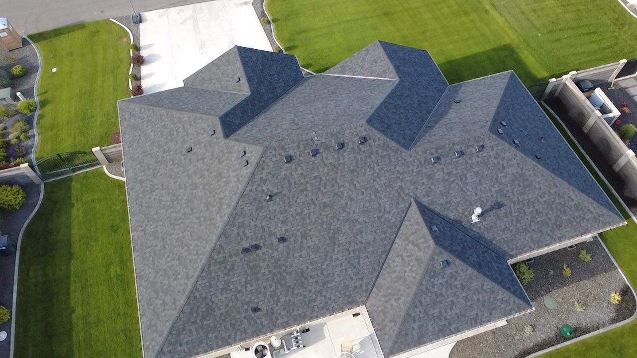 Full Residential Roof Replacement with Architectural Asphalt Shingles Easton Dr Pasco, WA, 99301  The Alpine Premium System  - Certainteed Landmark® PRO Shingle - Moire Black by Alpine Roofing