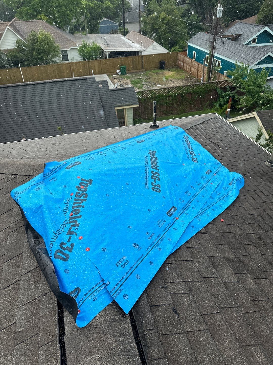 Residential Roofing Repair using Owen's Corning Duration (Lifetime) Shingles by Roof Repair Company
