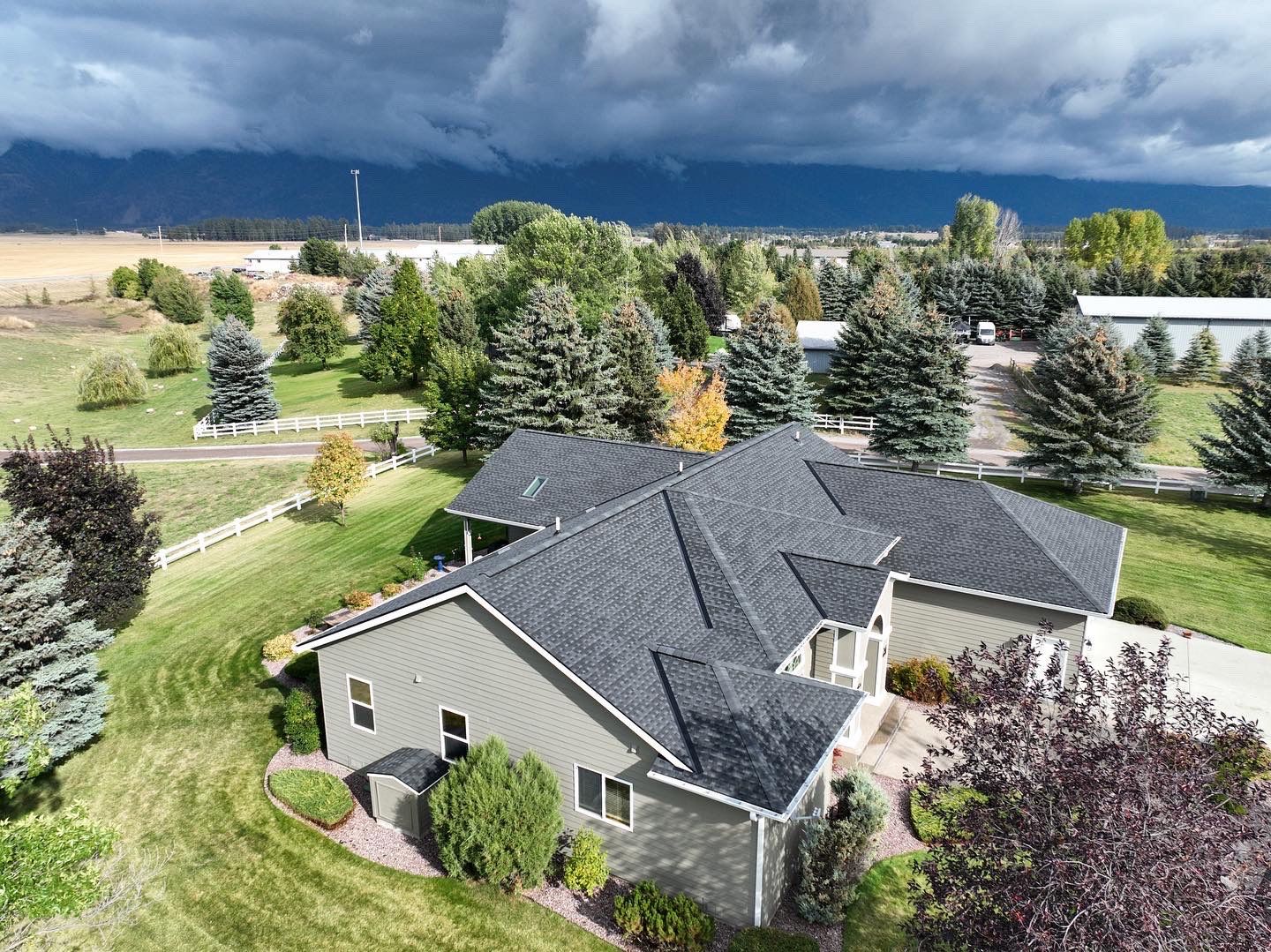 GAF Timberline HDZ - Charcoal by Montana Roofing Solutions