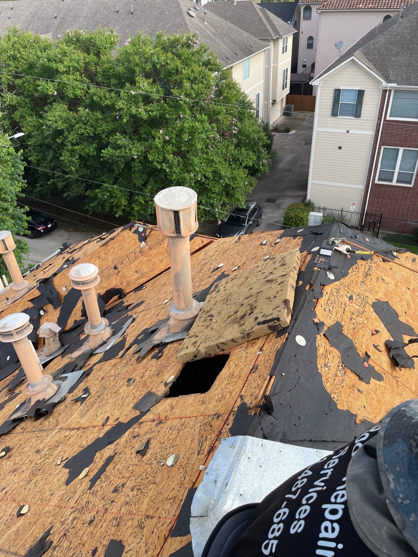 Residential Roofing Repair using Owen's Corning Duration (Lifetime) Shingles by Roof Repair Company