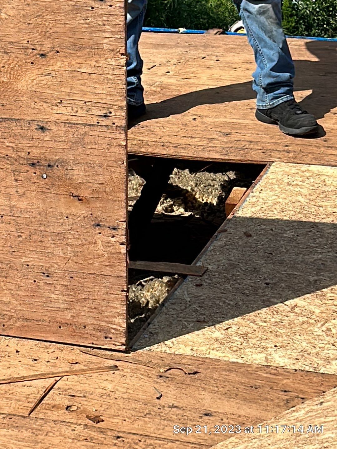 Residential Roofing Repair using Metal by Mr. Roofer