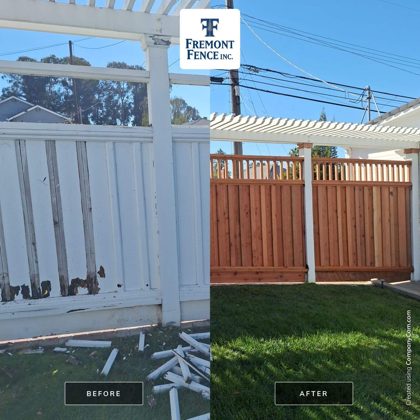 Replacement by Fremont Fence Inc