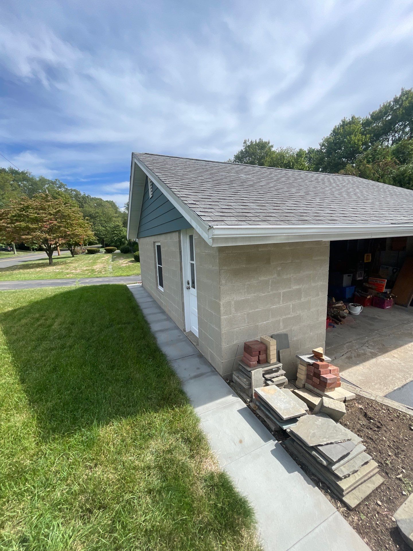 Residential Roofing Installation using Owens Corning TruDefinition Duration - Estate Gray by A Plus Exterior