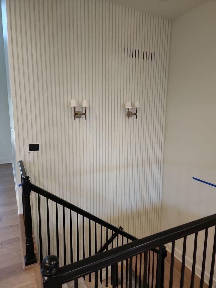 New home construction paint job by Cutting edge painting 