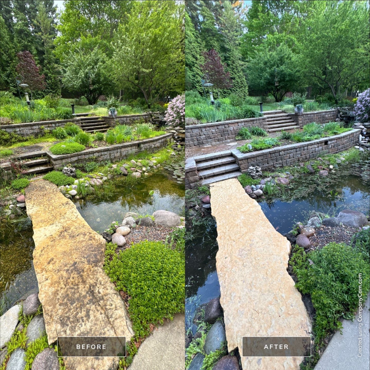 Project in Algonquin by Simmons Power & Soft Washing