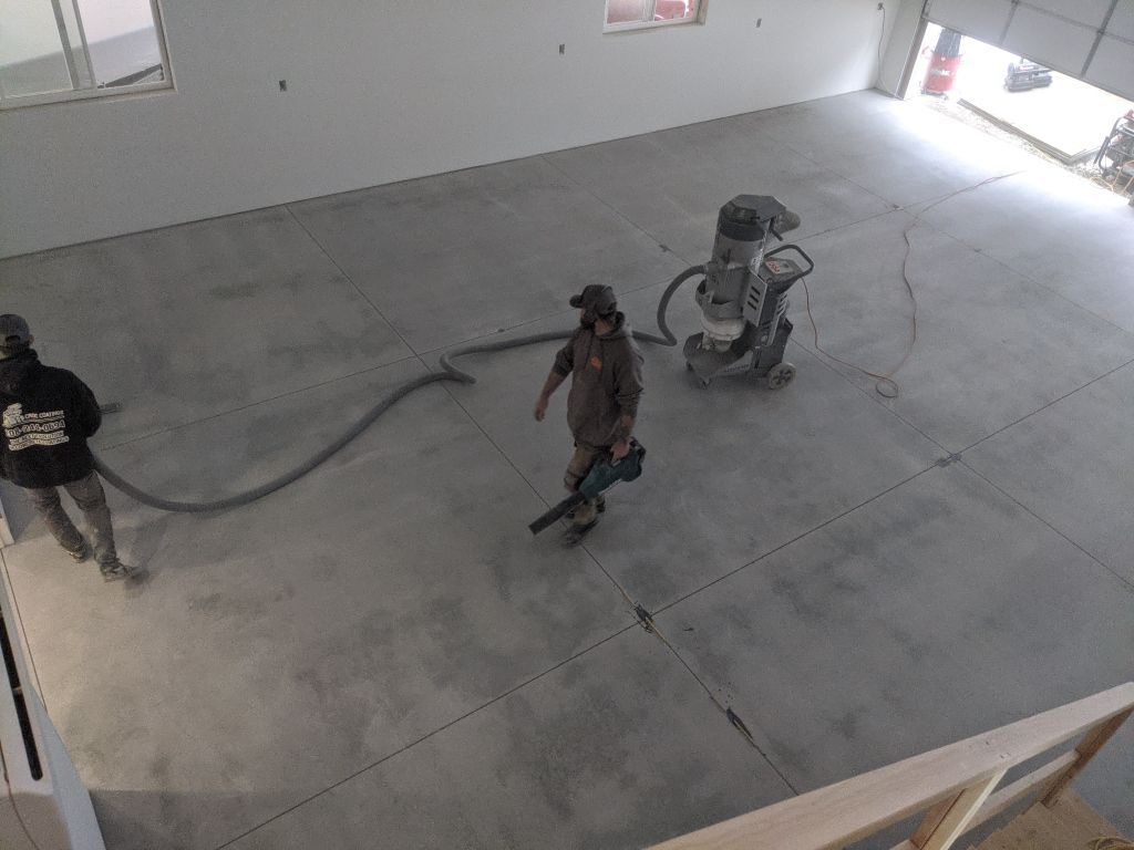 Garage Transformation using Silver Creek by Croc Coatings, LLC