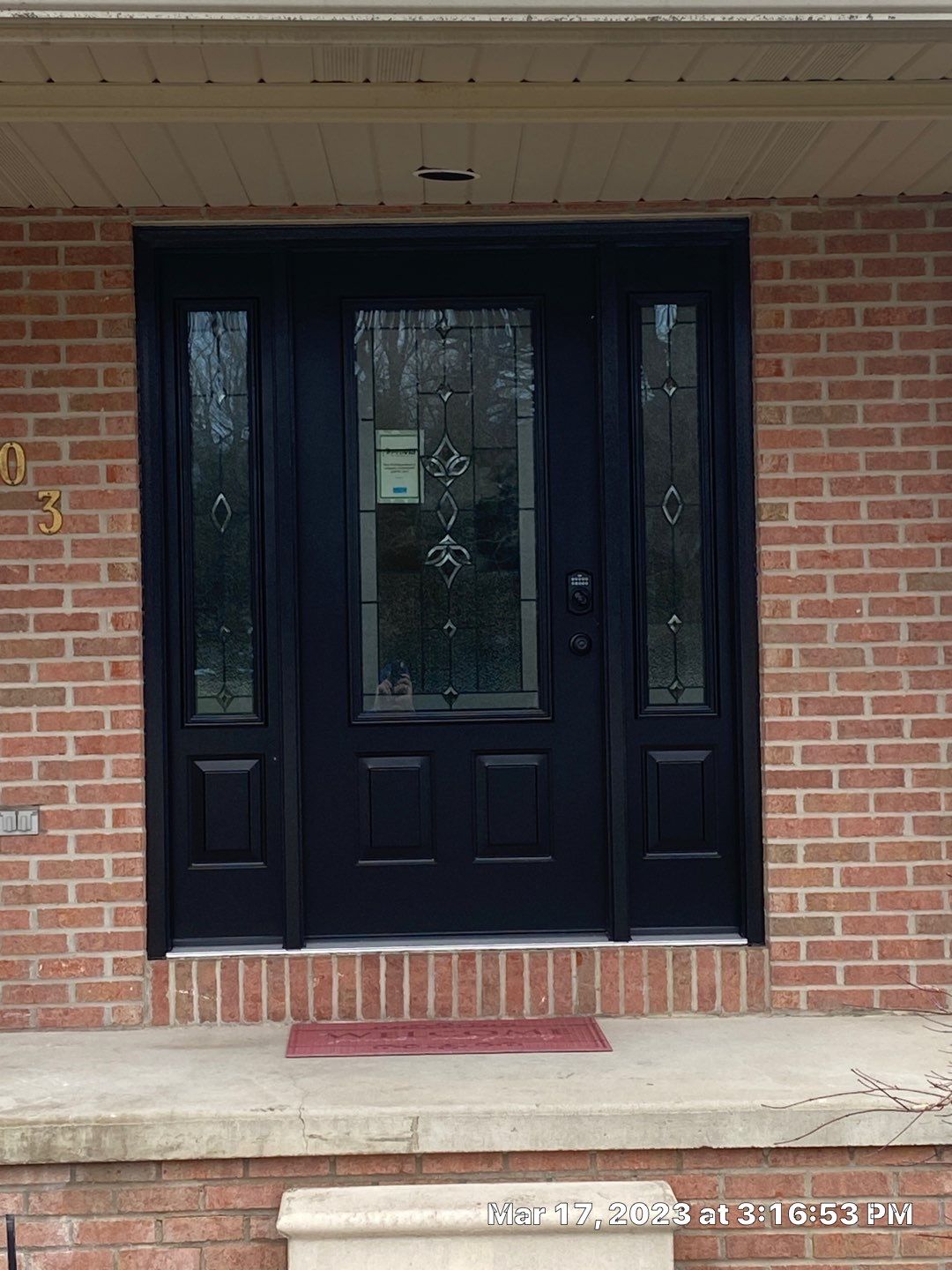 Entry Door using Replace Exterior Door by Smart Roof