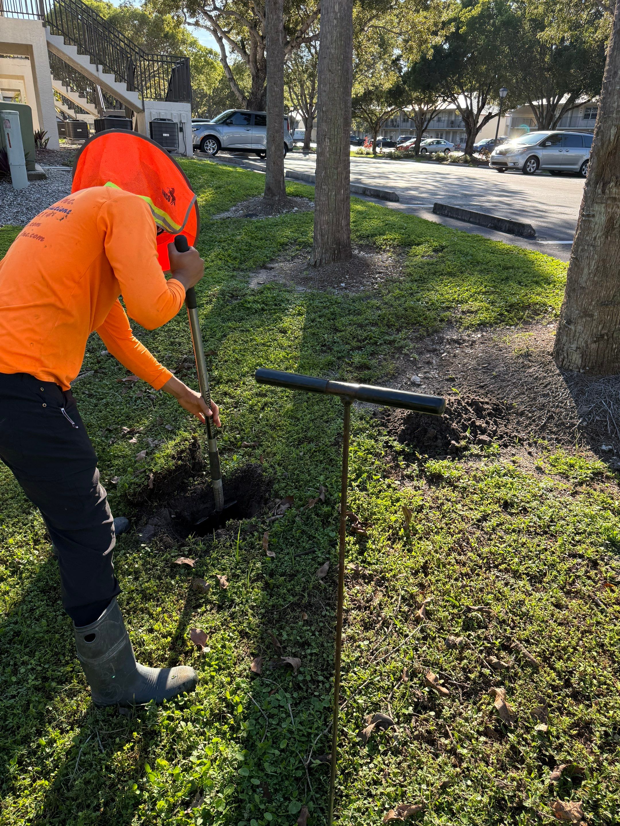 Naples Apartment Complex Culvert Cleaning by APS Power & Water