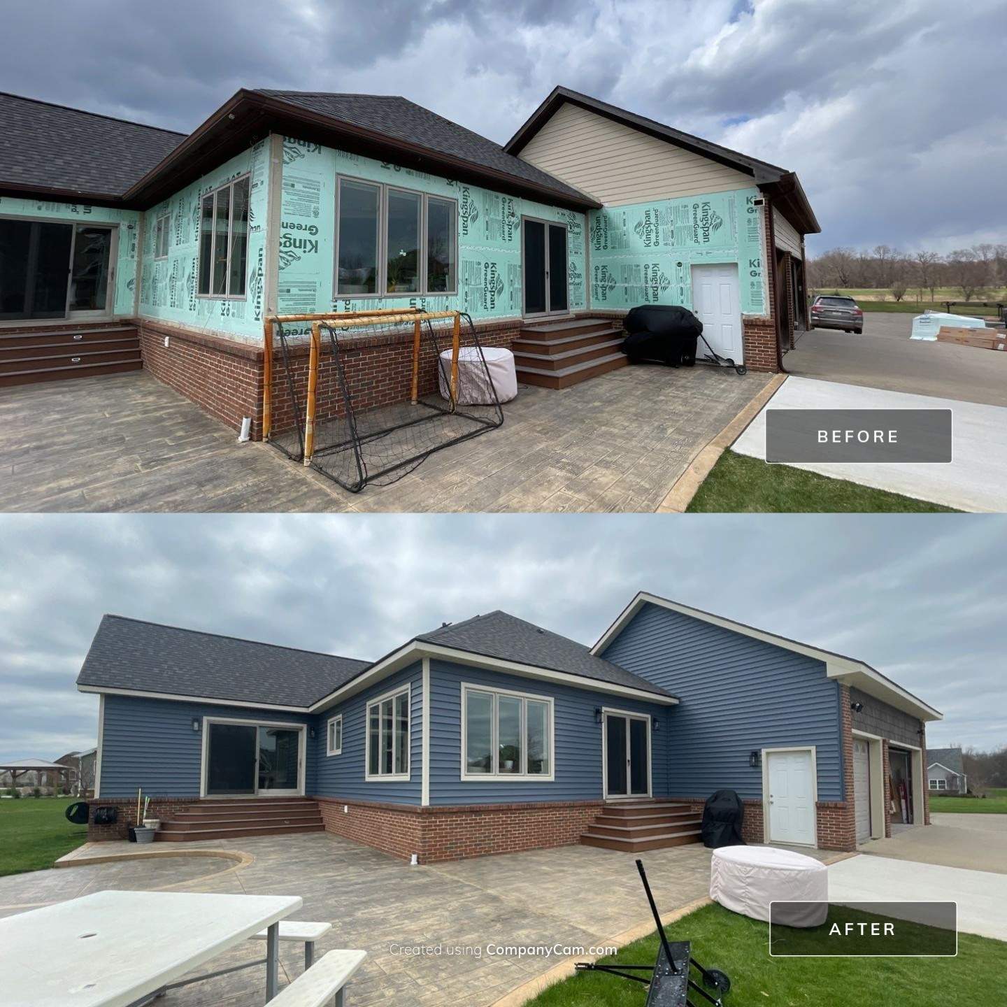 Siding Replacement using CertainTeed Landmark by 180 Contractors